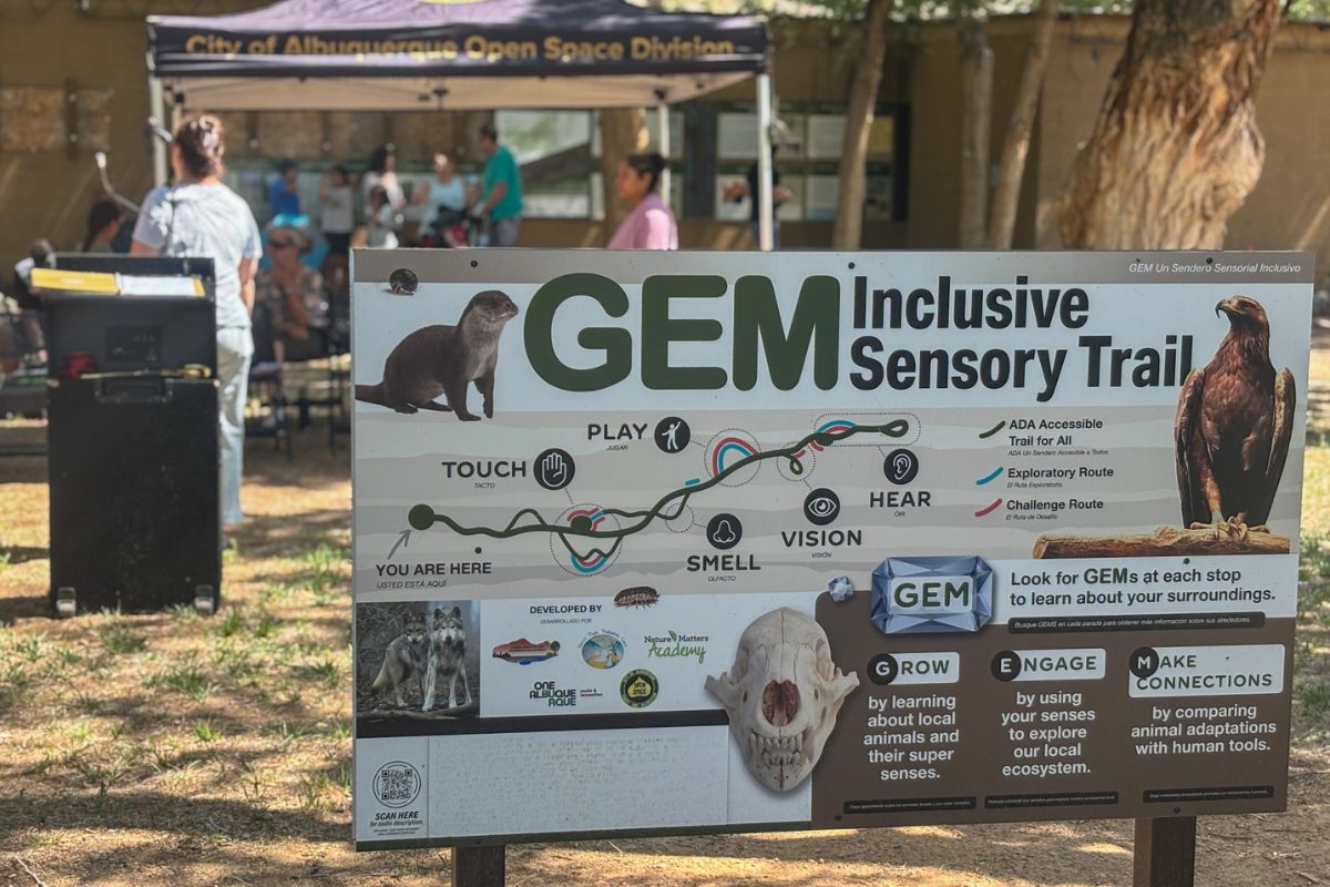 Photo inspiration: Visual Reference: Nature S Newest Gem Inclusive Sensory Trail At Tijeras Arroyo