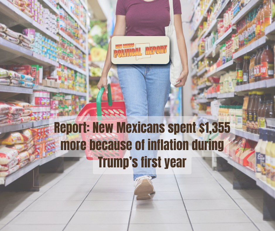Report: New Mexicans spent $1,355 more because of inflation during ...
