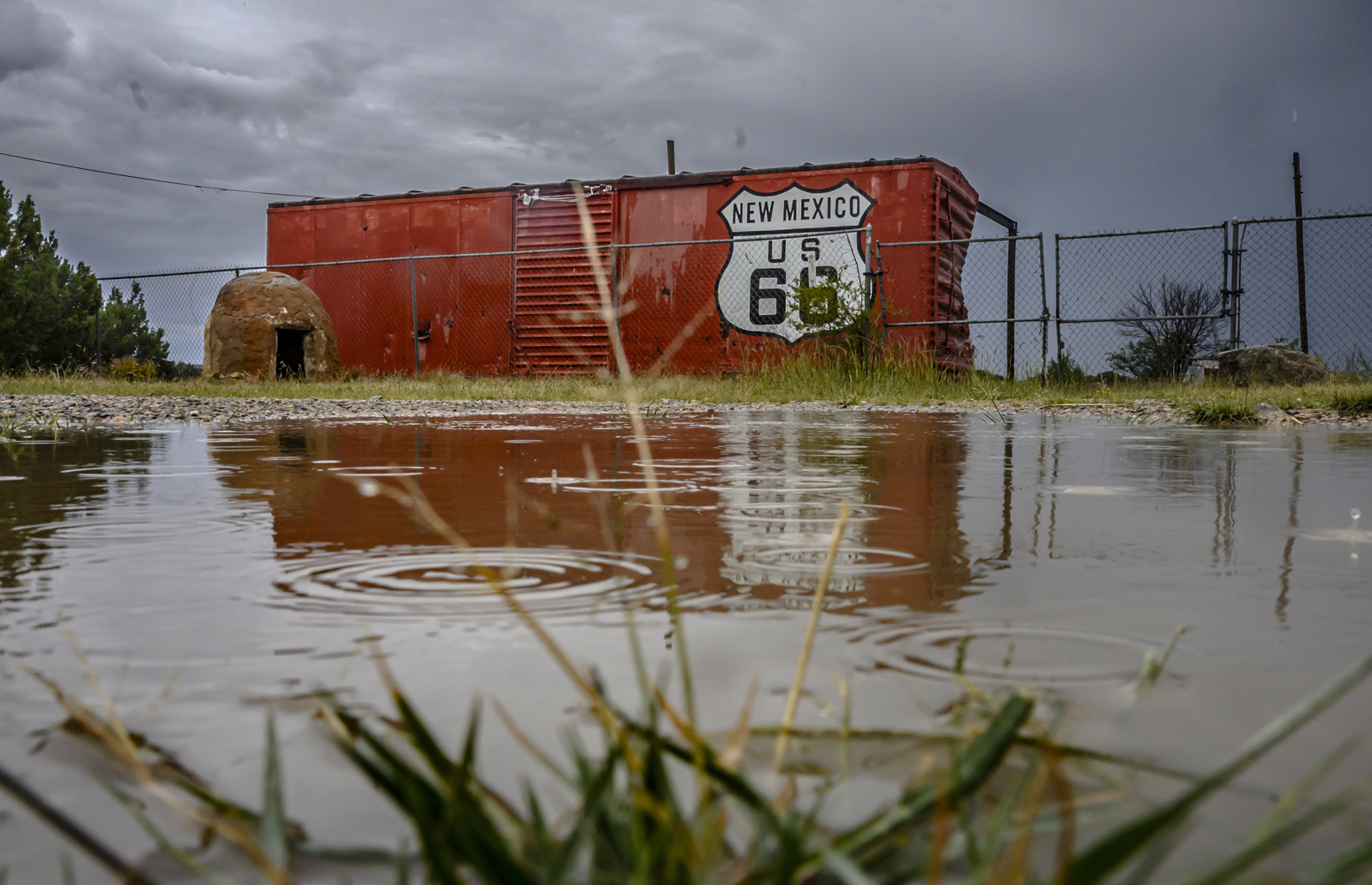 Polo match: Hurricane leftovers square off with an already-soaked New Mexico