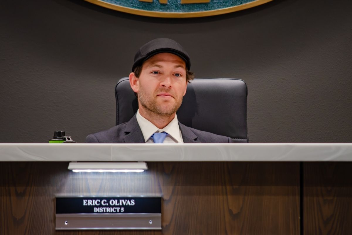 ‘Work isn’t finished’: Olivas seeks reelection to BernCo commission