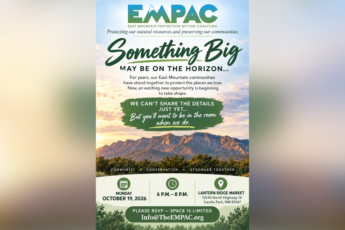 Shaping the future: East Mountain residents to tackle Campbell Ranch, solar project at EMPAC forum
