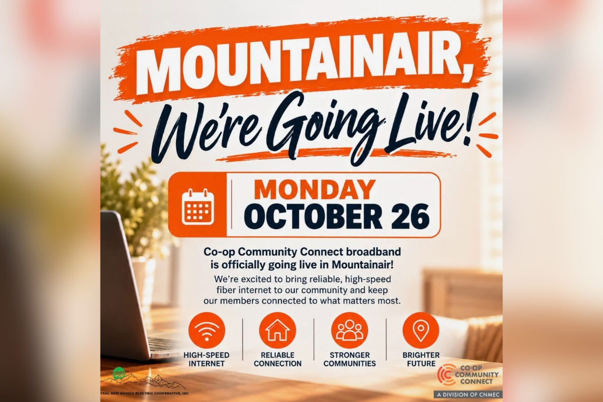 Mountainair adds fiber to its diet: High-speed internet goes live Monday
